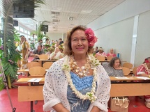 Chantal Galenon, vice-présidente et ministre des Solidarités. Chantal Galenon, vice-présidente et ministre des Solidarités.