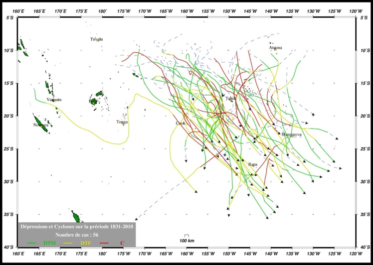 Cyclones : risque à 90% jusqu'en avril