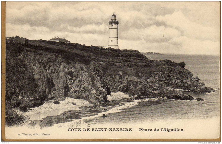 Le phare de l’Aiguillon, près de Saint-Nazaire. C’est ici, dans la solitude, que Narcisse finit sa vie, âgé d’à peine 50 ans, marié, mais resté sans enfant.