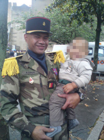 Angelo Opuu, ancien militaire au 2ème RIMa.