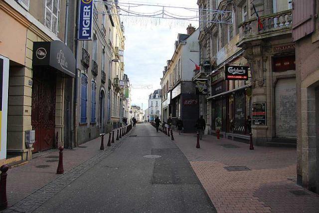 La rue du Docteur-Leroy, où ont eu lieu les faits