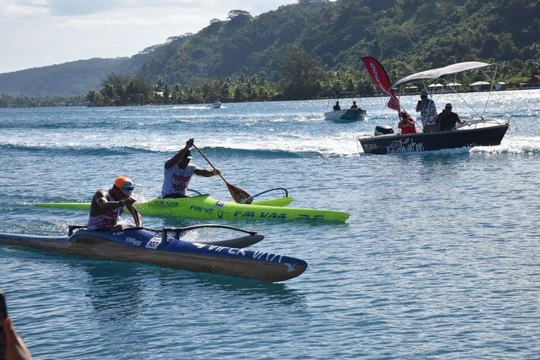 Le finish entre Manutea Million et Kyle Taraufau a été de toute beauté. Le finish entre Manutea Million et Kyle Taraufau a été de toute beauté.