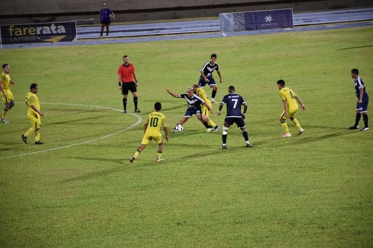 Mana Emile Teniau a ouvert le score pour venus dans ce duel au sommet. Mana Emile Teniau a ouvert le score pour venus dans ce duel au sommet.