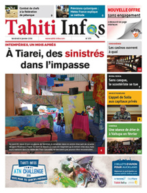 TAHITI INFOS N°573 du 8 janvier 2016 TAHITI INFOS N°573 du 8 janvier 2016