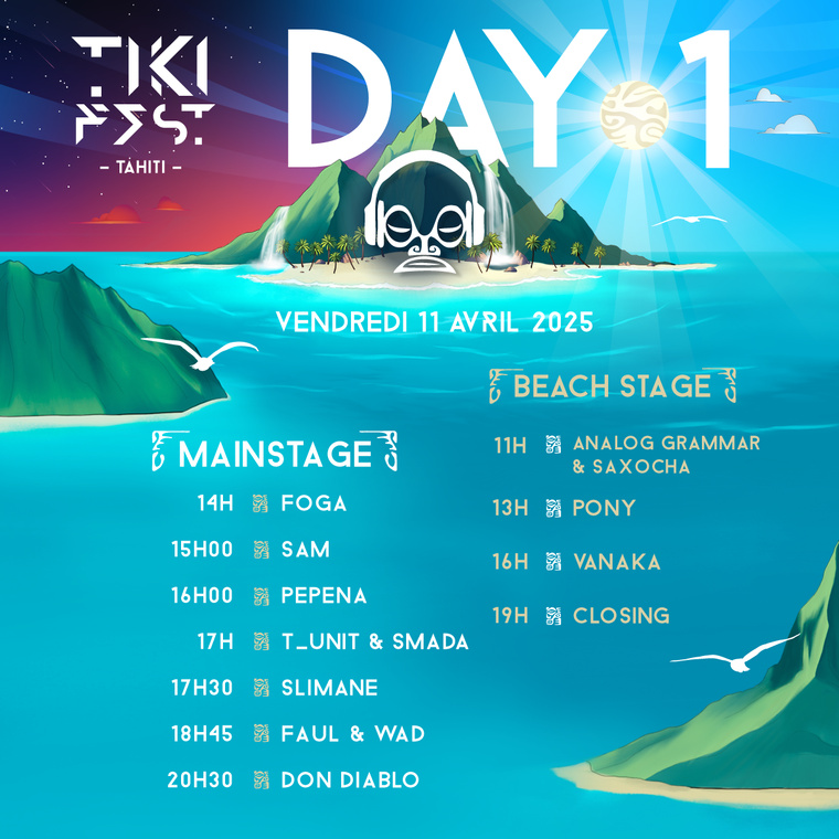 Tiki Fest : les premiers invités arrivent Tiki Fest : les premiers invités arrivent