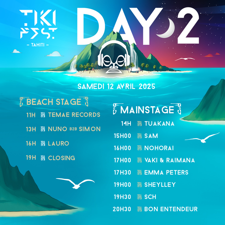 Tiki Fest : les premiers invités arrivent Tiki Fest : les premiers invités arrivent