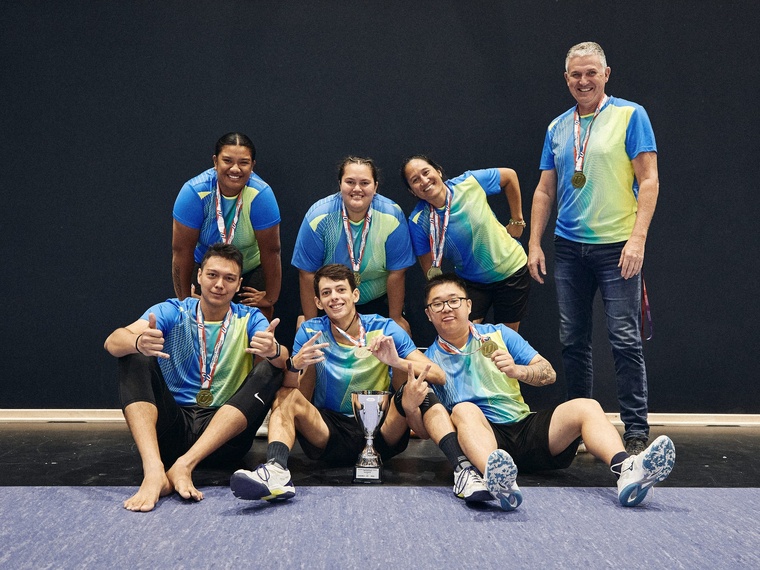 L’équipe universitaire tahitienne championne de France L’équipe universitaire tahitienne championne de France