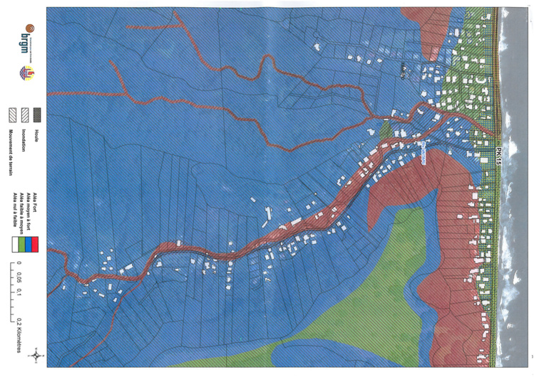 Près de 100 sinistrés à Hitia'a o te Ra ne pourront plus reconstruire leurs maisons sur leurs terrains.