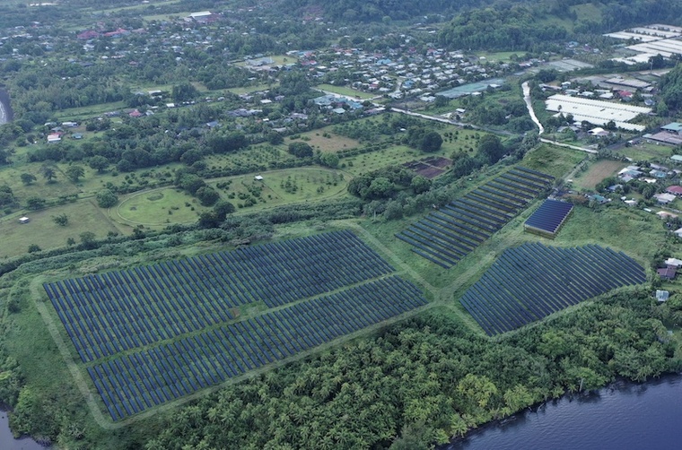 La production électrique de Tahiti atteint 50 % d'origine renouvelable au 1er trimestre 2025 La production électrique de Tahiti atteint 50 % d'origine renouvelable au 1er trimestre 2025