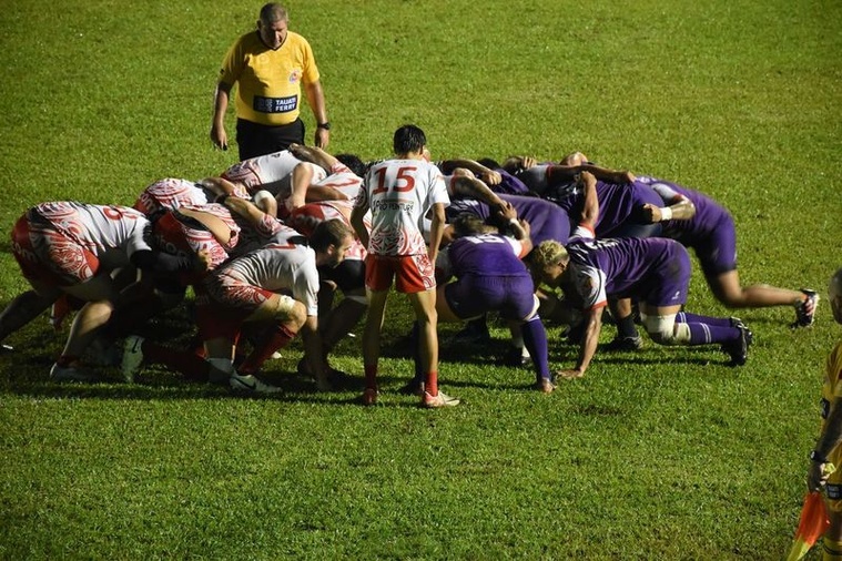 La mêlée de Paea a été solide face au pack des joueurs de la capitale. La mêlée de Paea a été solide face au pack des joueurs de la capitale.