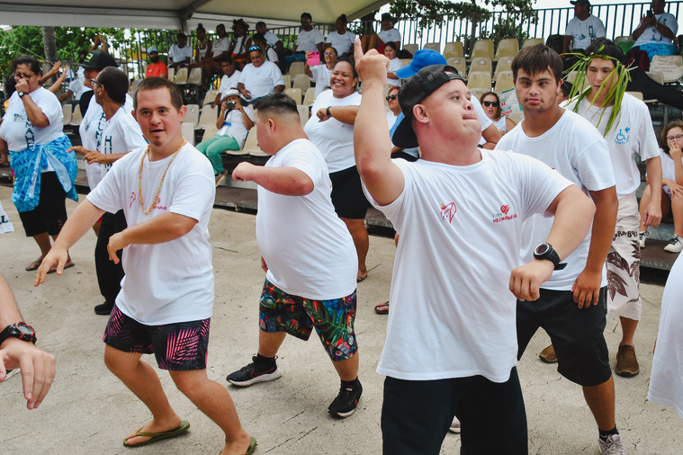 L'ambiance était au rendez-vous lors de l'ouverture des Journées polynésiennes du handicap. L'ambiance était au rendez-vous lors de l'ouverture des Journées polynésiennes du handicap.