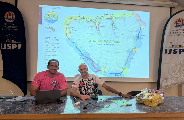 Faarahia Vahirua, directeur adjoint de l’USSP, et François Dherbecourt, son directeur. Faarahia Vahirua, directeur adjoint de l’USSP, et François Dherbecourt, son directeur.