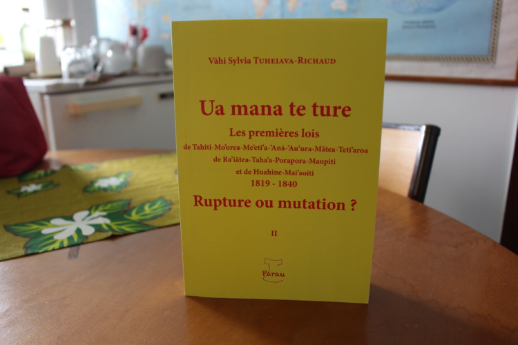 Parution du deuxième volume de Ua mana te ture Parution du deuxième volume de Ua mana te ture
