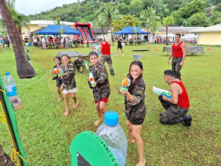 Le parcours d’obstacles des petits combattants ! Le parcours d’obstacles des petits combattants !