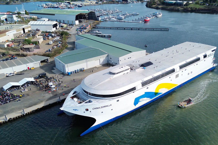 Handout / Incat Tasmania / AFP Handout / Incat Tasmania / AFP