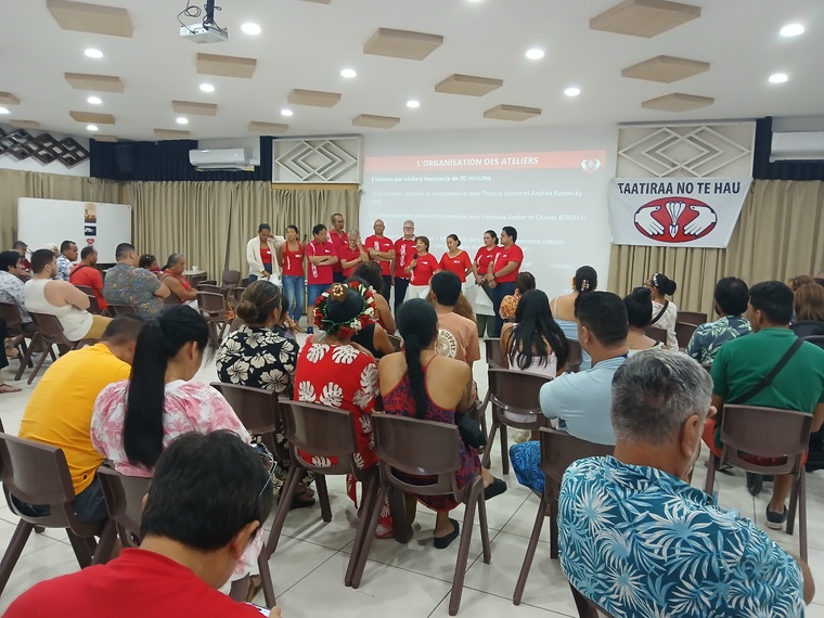 Le Taatira no te hau en appelle à la jeunesse Le Taatira no te hau en appelle à la jeunesse