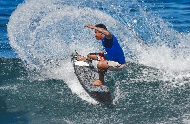 Heifara Tahutinui Jr passe les étapes avec succès depuis le début de la compétition. Heifara Tahutinui Jr passe les étapes avec succès depuis le début de la compétition.