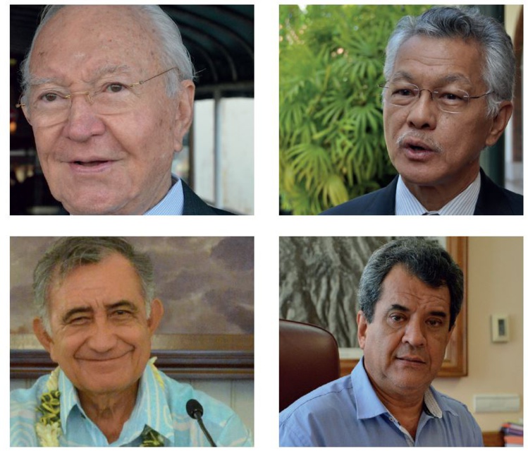 La Chambre territoriale des comptes a adressé dans le courant de l'année 2015 un rapport provisoire à tous les présidents du Pays qui ont été à la tête du gouvernement polynésien entre 2011 et 2015. Gaston Tong Sang, Oscar Temaru et Edouard Fritch ont répondu à un entretien au début du mois d'avril 2015. Seul, Gaston Flosse n’a pas donné suite à la proposition d’entretien qui lui avait été faite par courrier pour justifier ou expliquer les décisions prises lorsqu'il était à la tête du Pays entre le 17 mai 2013 et le 5 septembre 2014. La Chambre territoriale des comptes a adressé dans le courant de l'année 2015 un rapport provisoire à tous les présidents du Pays qui ont été à la tête du gouvernement polynésien entre 2011 et 2015. Gaston Tong Sang, Oscar Temaru et Edouard Fritch ont répondu à un entretien au début du mois d'avril 2015. Seul, Gaston Flosse n’a pas donné suite à la proposition d’entretien qui lui avait été faite par courrier pour justifier ou expliquer les décisions prises lorsqu'il était à la tête du Pays entre le 17 mai 2013 et le 5 septembre 2014.