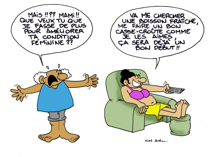 "La condition féminine" par Munoz