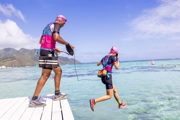 Une course en binôme lié pour le meilleur et pour le pire. Une course en binôme lié pour le meilleur et pour le pire.