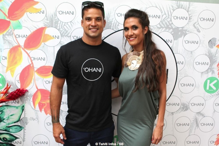 Michel Bourez et Vaimiti Laurens