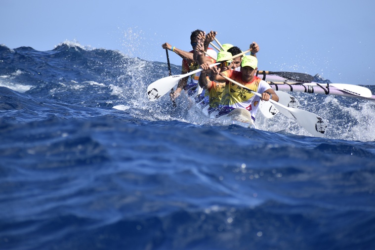 Troisième place pour EDT Va’a, qui n’a pas dit son dernier mot. Troisième place pour EDT Va’a, qui n’a pas dit son dernier mot.