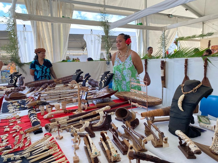 Le 57e Salon des Marquises est ouvert Le 57e Salon des Marquises est ouvert