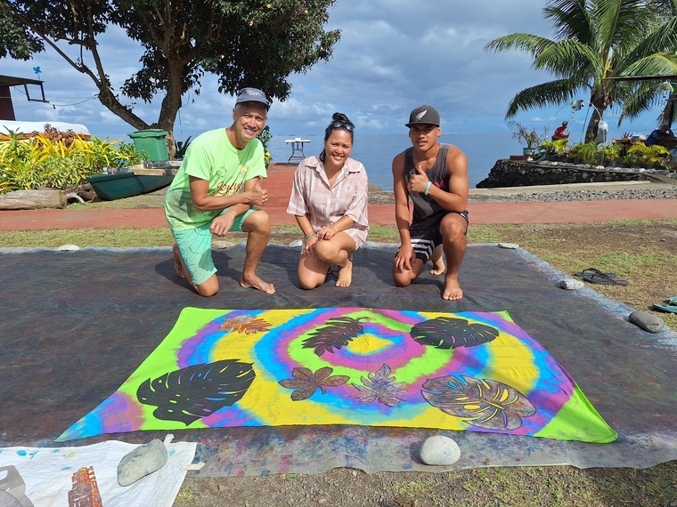 Première fois pour Nina, résidente de Afaahiti, séduite par l’initiative. Première fois pour Nina, résidente de Afaahiti, séduite par l’initiative.