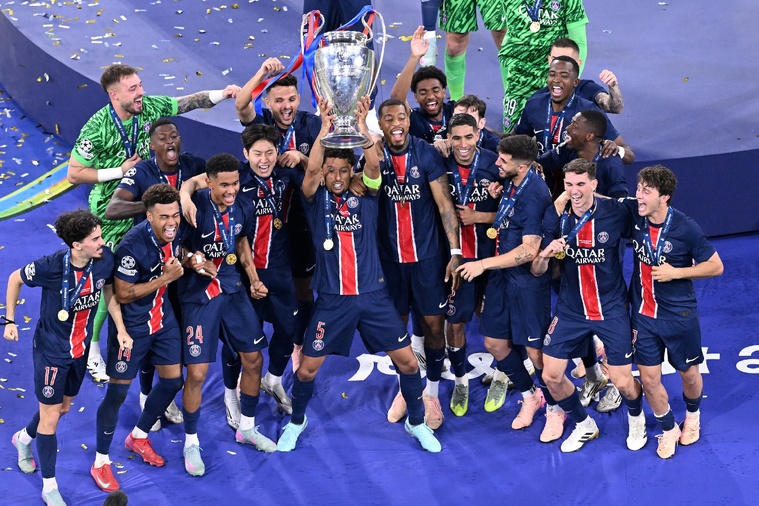 Ligue des champions: le PSG sacré pour la première fois de son histoire Ligue des champions: le PSG sacré pour la première fois de son histoire