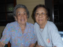 Mama Ayon et sa fille Evelyne