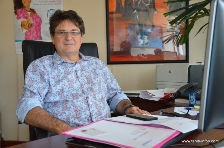 Michel Monvoisin, P-dg d’Air Tahiti Nui.
