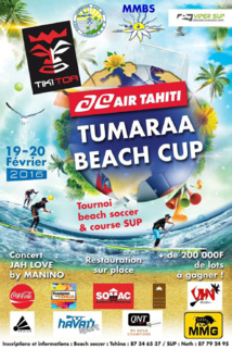 Air Tahiti Tumaraa Beach Cup 2016 : un grand événement sportif à venir
