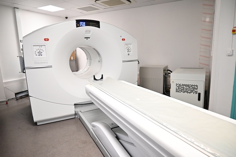 Le vendredi 27 juin prochain marquera l’inauguration officielle du tout premier TEP-scan. Crédit photo : CHPF.