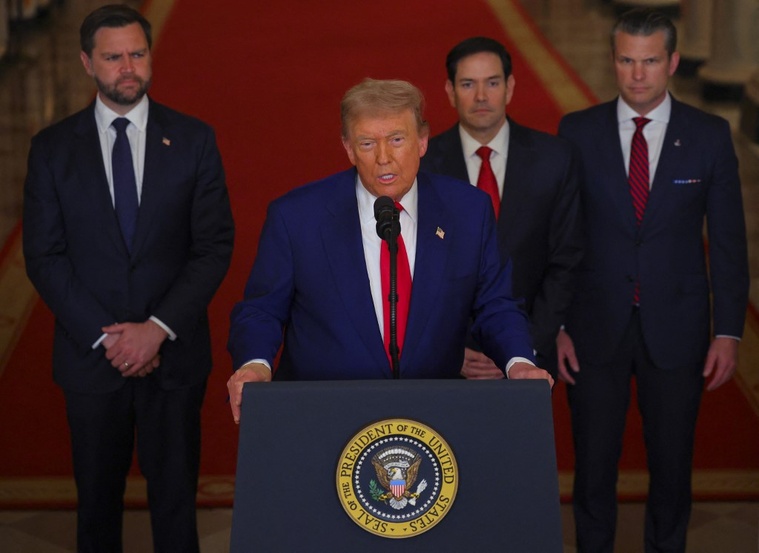 Trump attaque les sites nucléaires iraniens Trump attaque les sites nucléaires iraniens