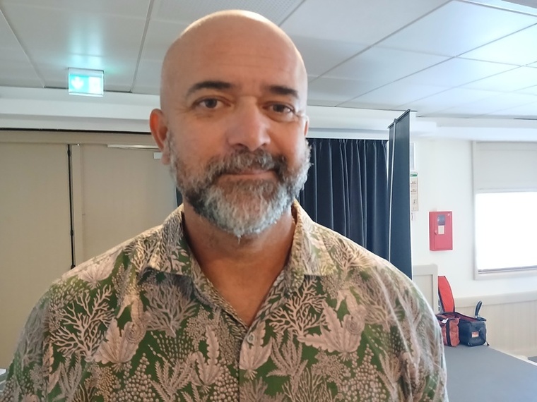 Steeve Pommier, perliculteur à Arutua depuis 25 ans Steeve Pommier, perliculteur à Arutua depuis 25 ans