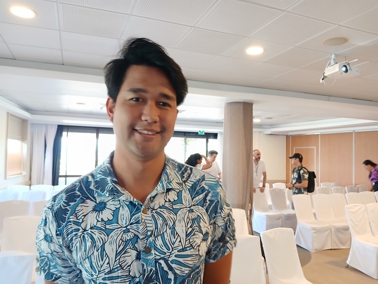 Arii Sichoix, perliculteur aux Gambier Arii Sichoix, perliculteur aux Gambier