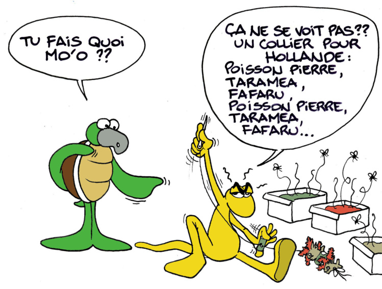 "Bienvenue Mr Hollande" par Munoz