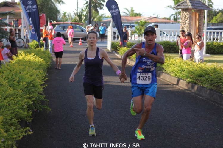 Karine Voiturin et Teiva Izal Karine Voiturin et Teiva Izal