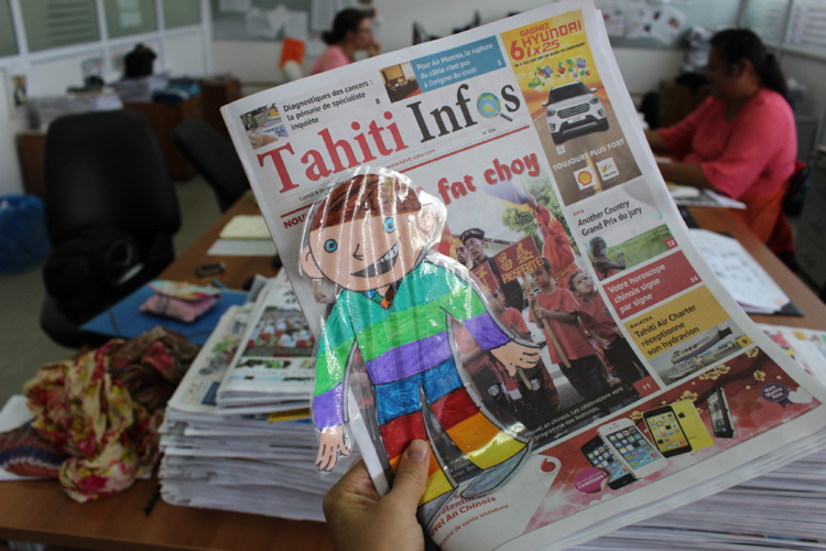 Clément Aplati est à Tahiti Infos