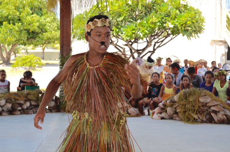Pour leur première journée polynésienne, les collégiens ont parfaitement exécuté leur korero