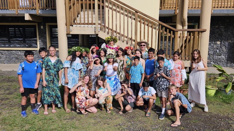 Temanava Domingo au collège de Arue Temanava Domingo au collège de Arue