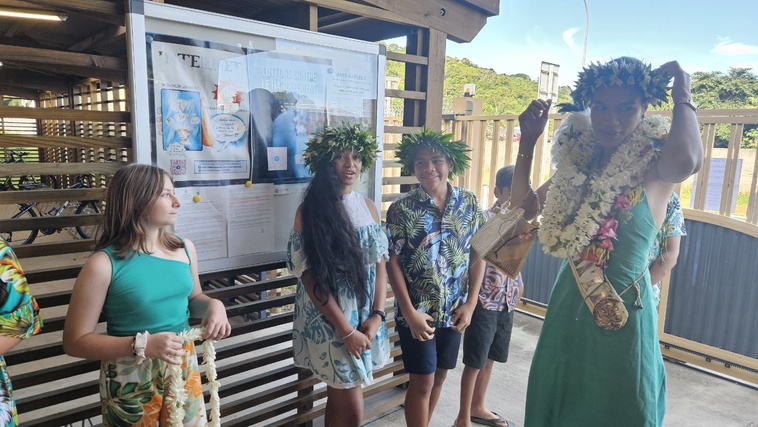 Temanava Domingo au collège de Arue Temanava Domingo au collège de Arue