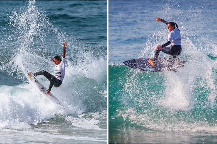 Nos deux surfeuses continuent leur route sur la Ballito Pro. Nos deux surfeuses continuent leur route sur la Ballito Pro.