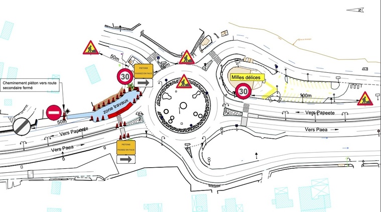 Route des plaines : des travaux pour un nouvel arrêt de bus Route des plaines : des travaux pour un nouvel arrêt de bus