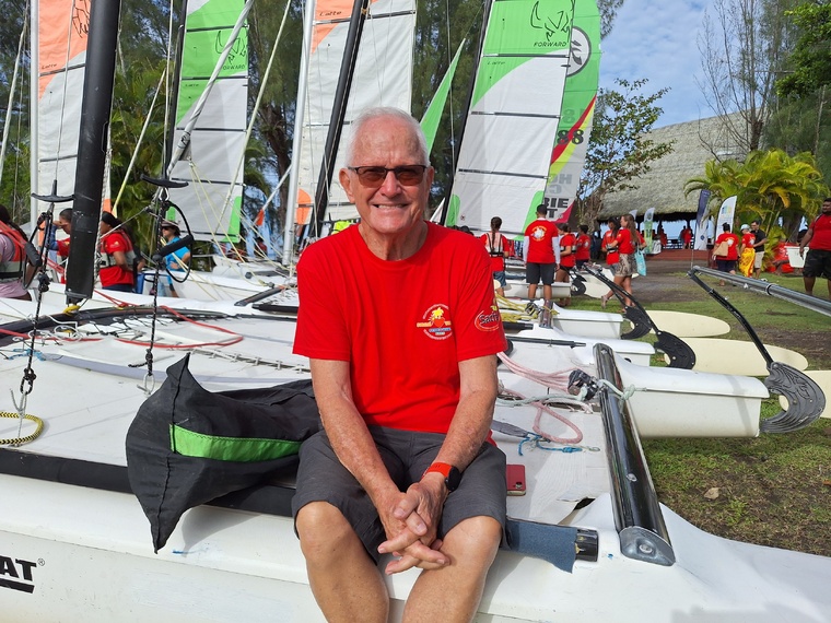 Top départ de la Saga avec Hōkūle’a Top départ de la Saga avec Hōkūle’a