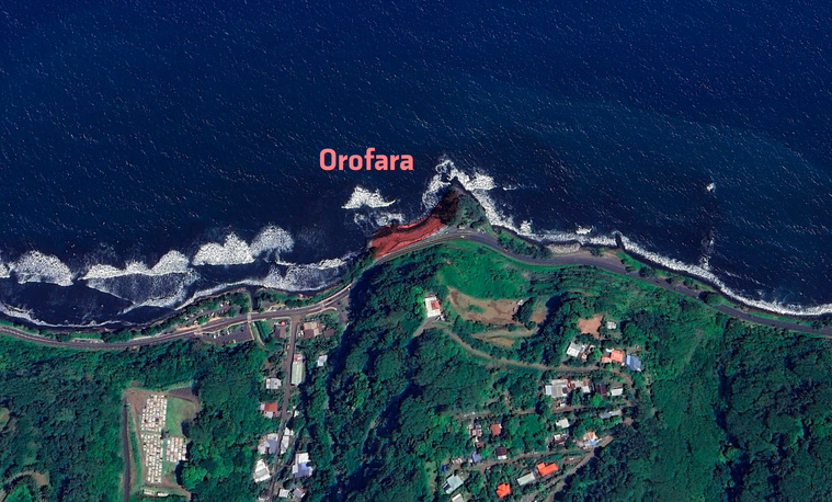 Les travaux de sécurisation du talus de la RT2 à Mahina ont commencé Les travaux de sécurisation du talus de la RT2 à Mahina ont commencé