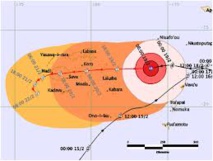 Fidji: vols annulés avant l'arrivée d'un puissant cyclone