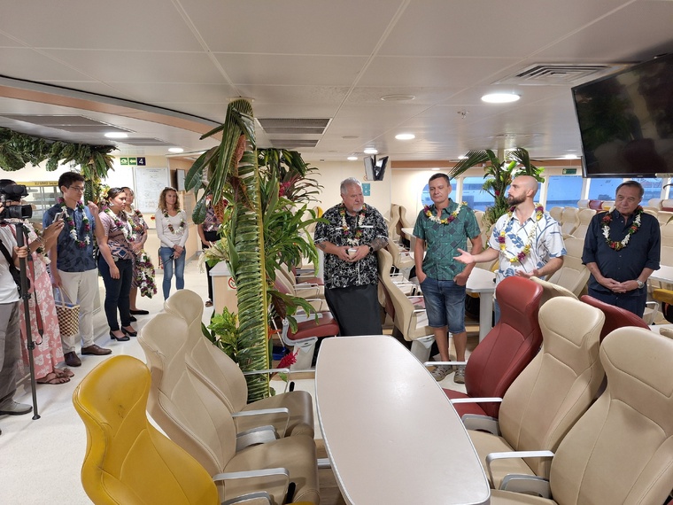 Le groupe Tuatea et le gouvernement vont pouvoir tester concrètement la desserte.