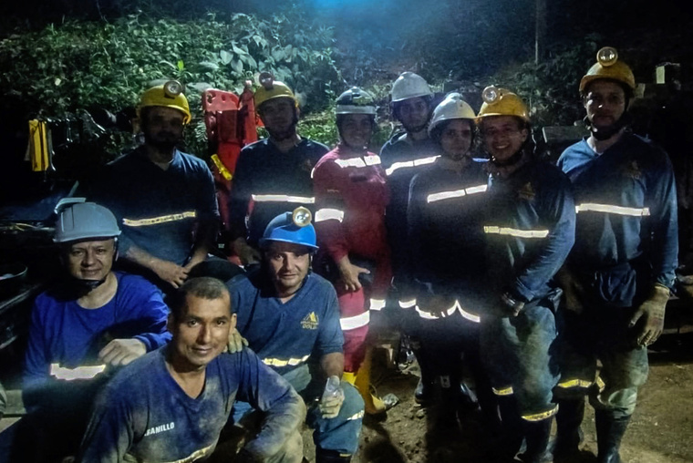 Handout / Colombian National Mining Agency / AFP Handout / Colombian National Mining Agency / AFP