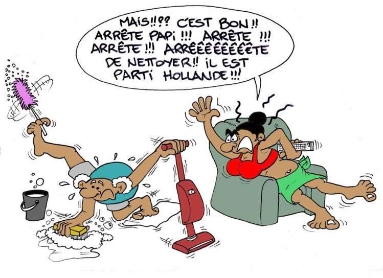 "Le grand nettoyage" par Munoz "Le grand nettoyage" par Munoz